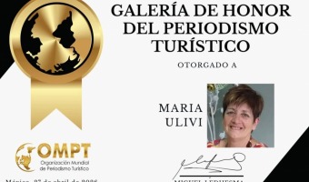 MARU ULIVI INGRESA A LA GALER�A DE HONOR DEL PERIODISMO TUR�STICO EN MONTERREY